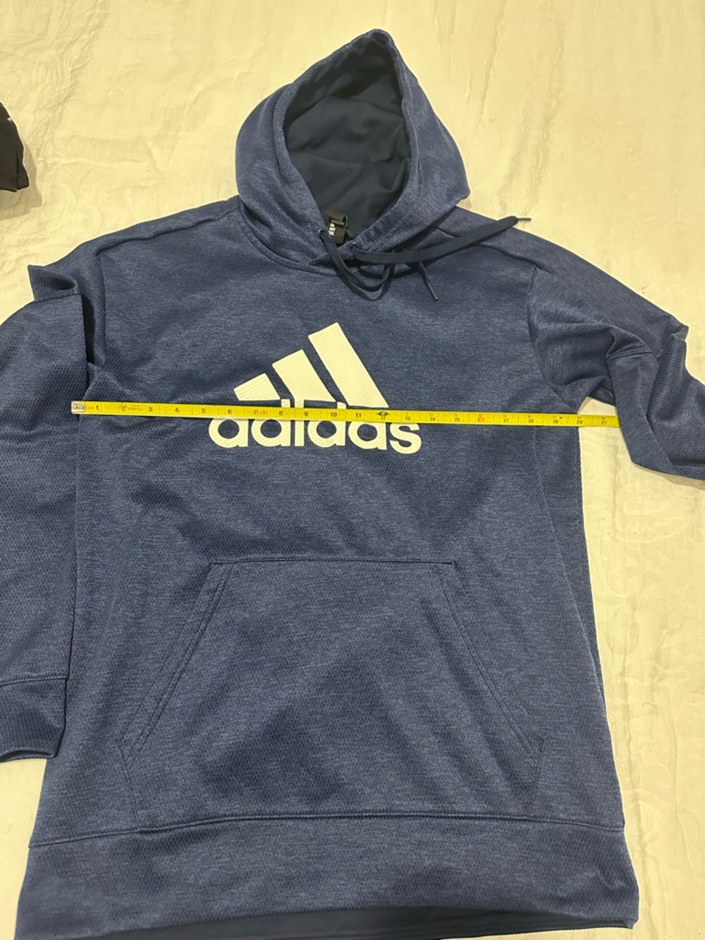 adidas Navy Blue Pullover Hoodie